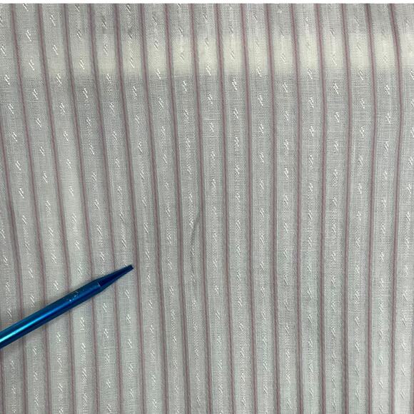 Vtg Daisyshirtworks Size S Ruffle Collar Blouse 80s/90s Striped Balloon Sleeve - Picture 7 of 10